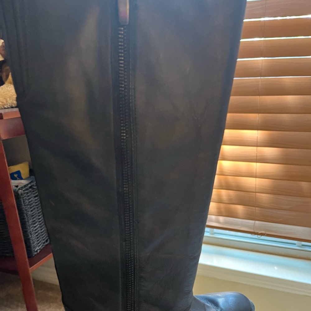 Black Knee-High Boots